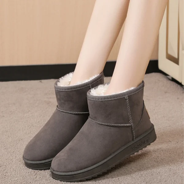 2025 best Fashion Women’s Platform Snow Boots – Fur Ankle Boots, Non-Slip, Casual Cotton Shoes - Image 20