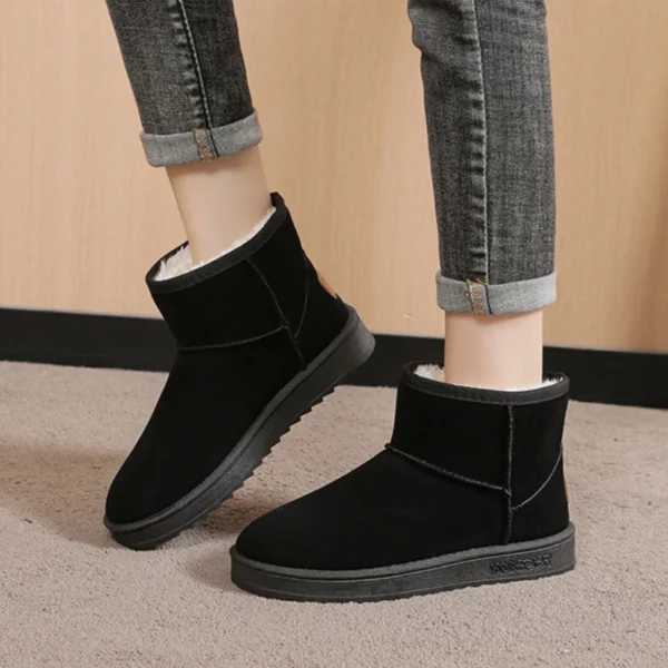 2025 best Fashion Women’s Platform Snow Boots – Fur Ankle Boots, Non-Slip, Casual Cotton Shoes - Image 17