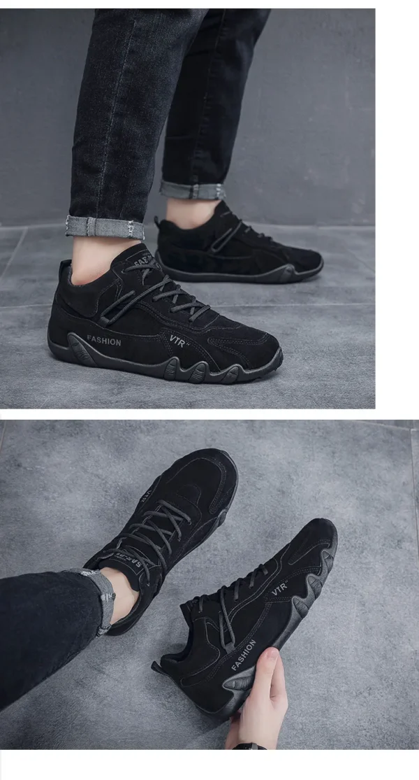 2025 Men's Winter Casual Shoes - Lace-Up Non-Slip Loafers - Image 19